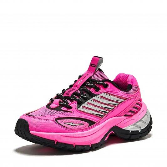 Hongyu Vibrant Pink/Black/Silver