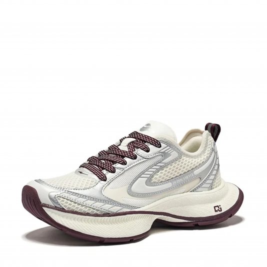 Shuttle 3.0 Pearl White/Wine Red/Chrome Silver