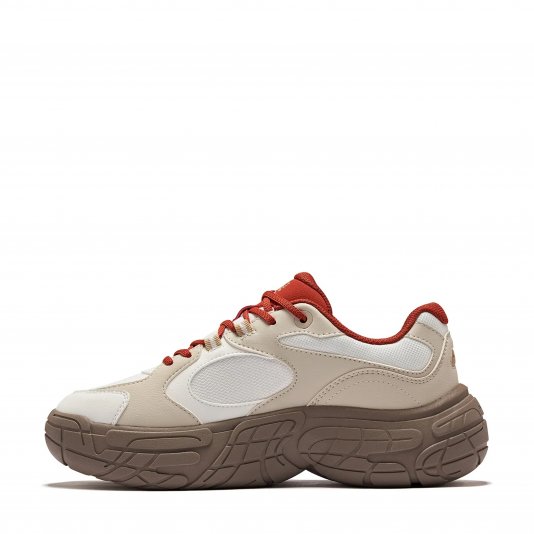 Shuttle 3.0 ST White/Beige/Red