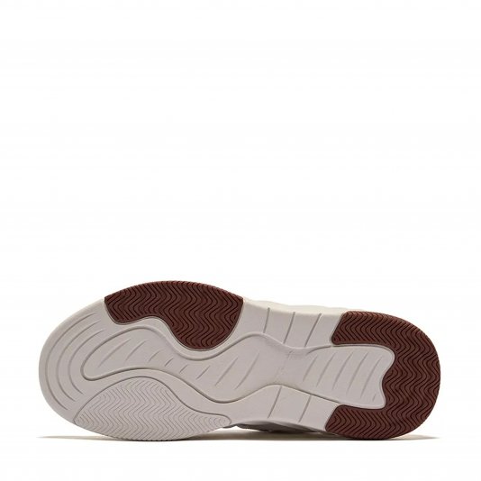 Steamed Buns Cream White/Dark Red