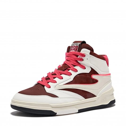 Wushuang 3 MID Birch Wood/Bordeaux Red/Neon Pink