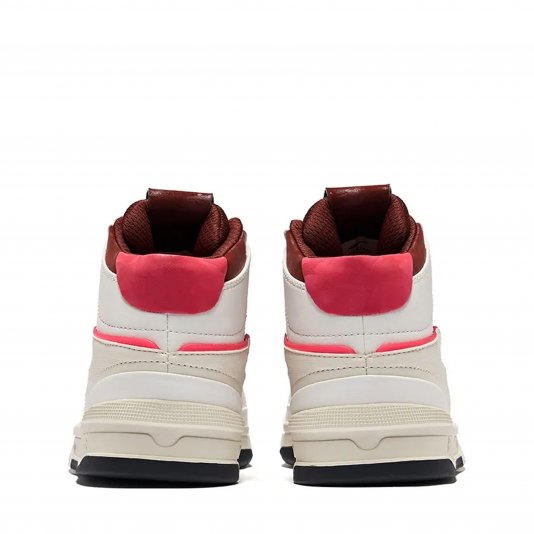 Wushuang 3 MID Birch Wood/Bordeaux Red/Neon Pink