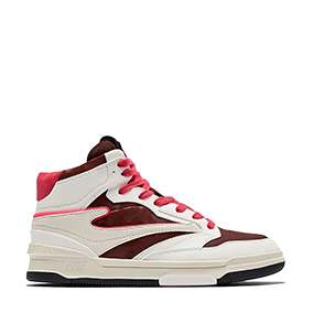 Wushuang 3 MID Birch Wood/Bordeaux Red/Neon Pink