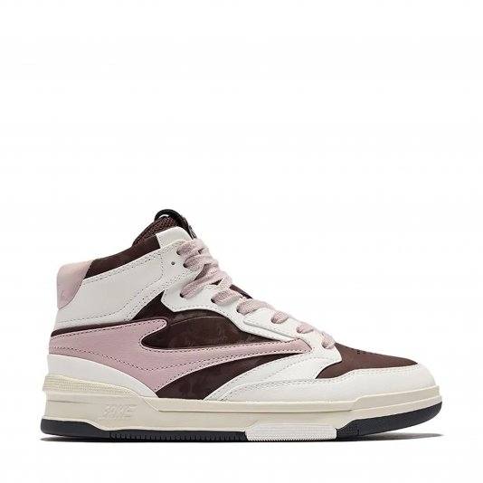 Wushuang 3 MID Coffee/White/Neon Pink