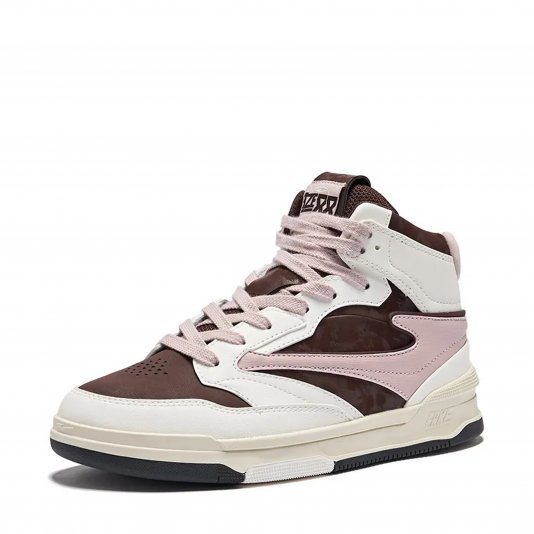 Wushuang 3 MID Coffee/White/Neon Pink