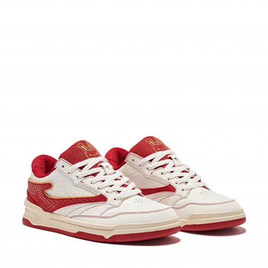 Wushuang 3 Positive White/Bright Red