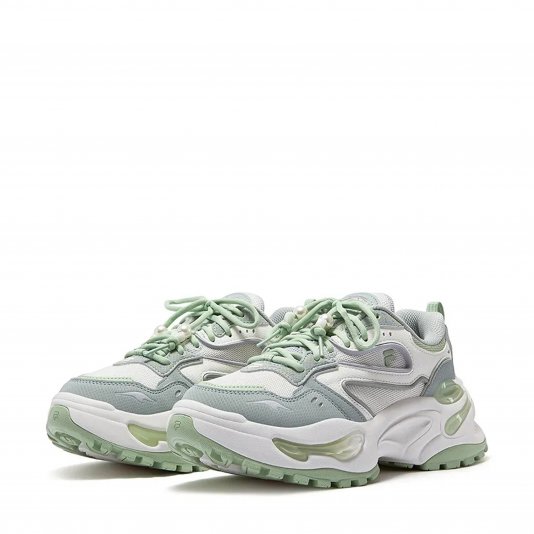 Eva White/Creamy Green