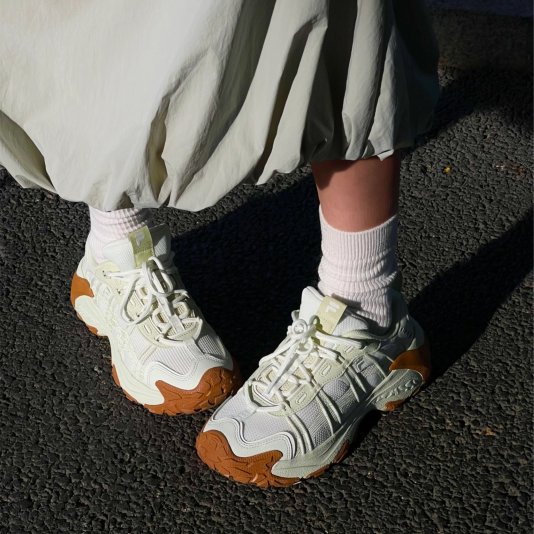 Exocet II Grayish White/Aloe Vera Green