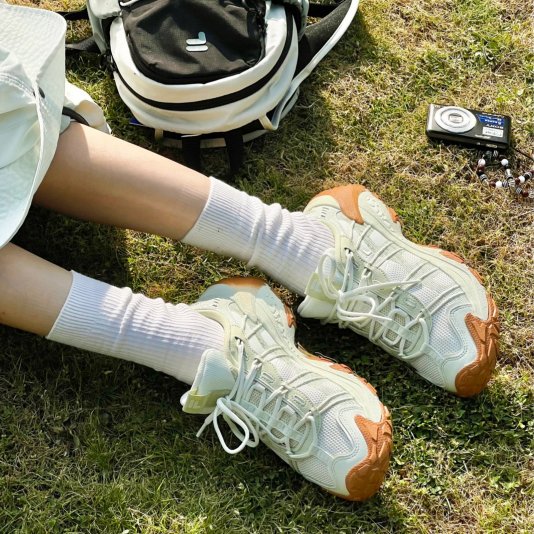 Exocet II Grayish White/Aloe Vera Green