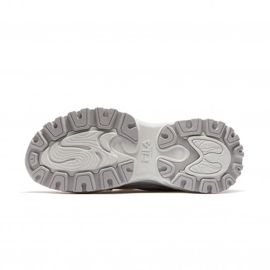 Eva White Agate Gray/Scroll Brown