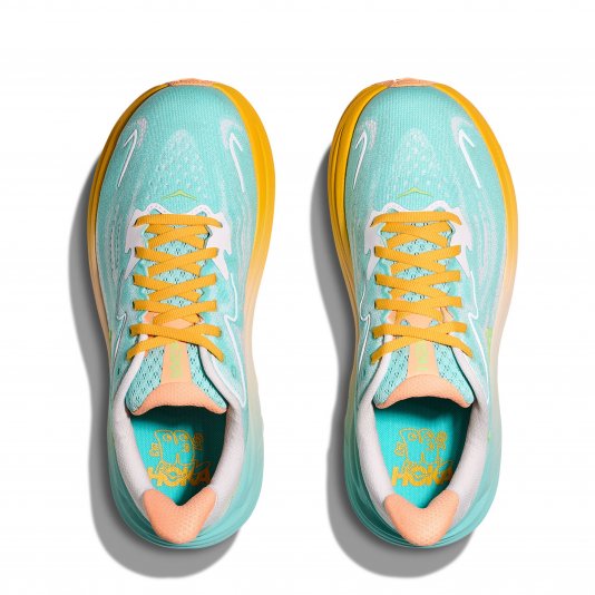 Clifton 10 Blue Spark/White