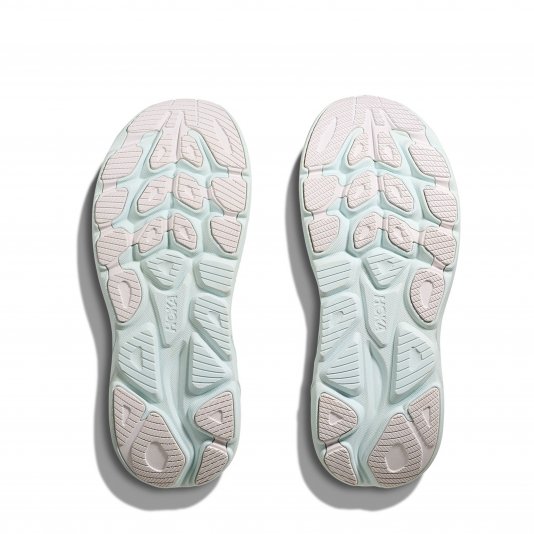 Clifton 10 White/Skyward Blue