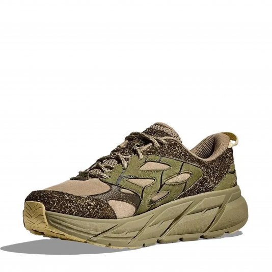 Clifton L Suede Dune/Fennel