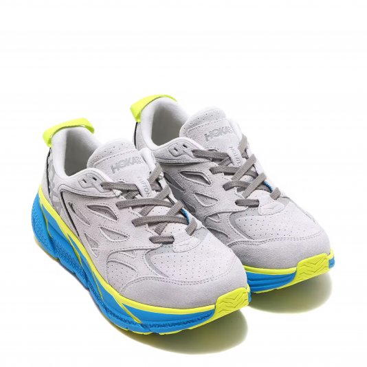 Clifton L Suede Lunar Rock/Diva Blue