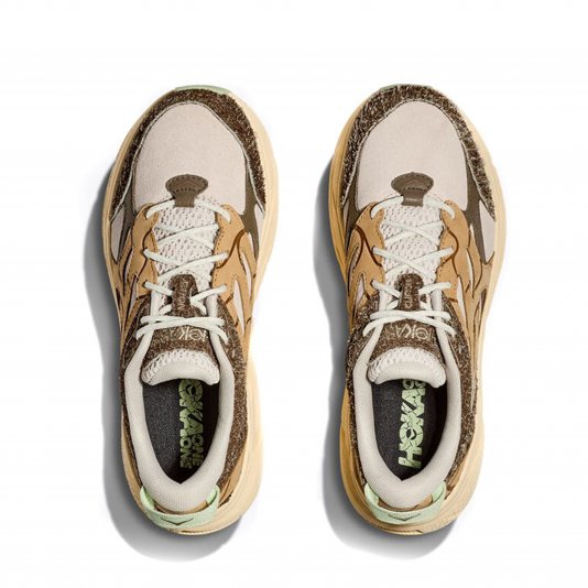 Clifton L Suede Oat Milk/Pollen