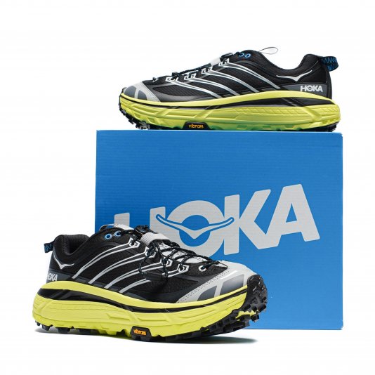 Mafate Three2 Black/Hoka Citrus