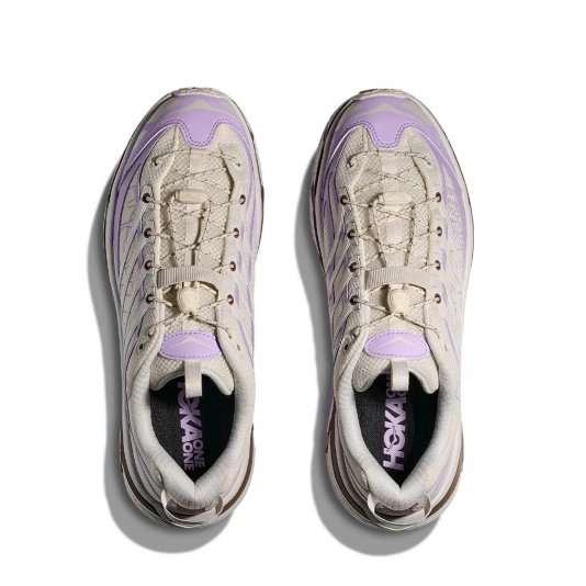 Mafate Three2 Wordmark Alabaster/Iris Flower