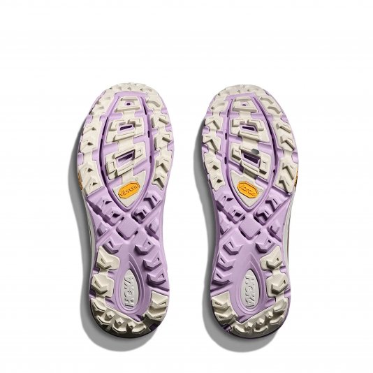 Mafate Three2 Wordmark Alabaster/Iris Flower