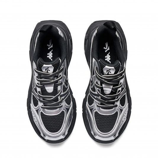 Back To Back Thunder Black/Metallic Silver