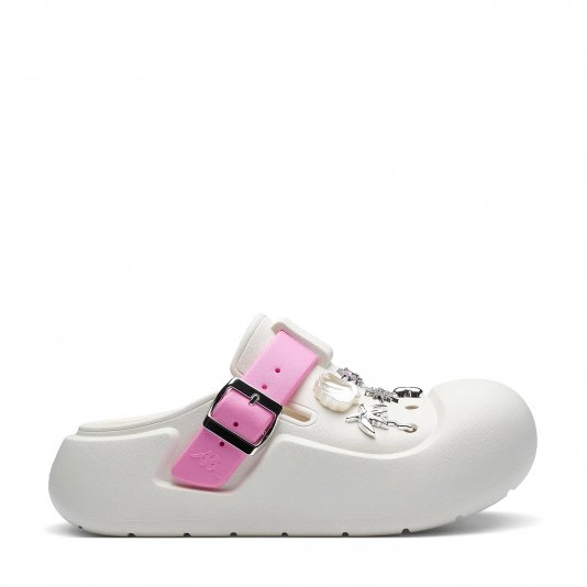 Clogs Ocean Pearl Cream White/Sakura Pink