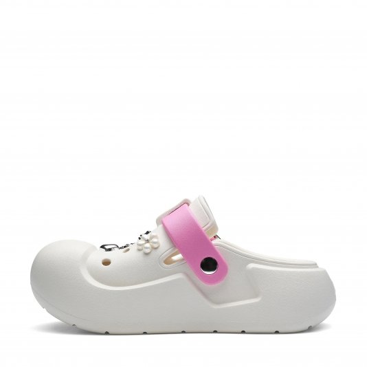 Clogs Ocean Pearl Cream White/Sakura Pink
