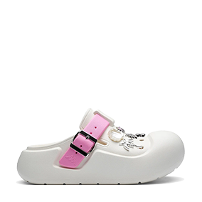 Clogs Ocean Pearl Cream White/Sakura Pink
