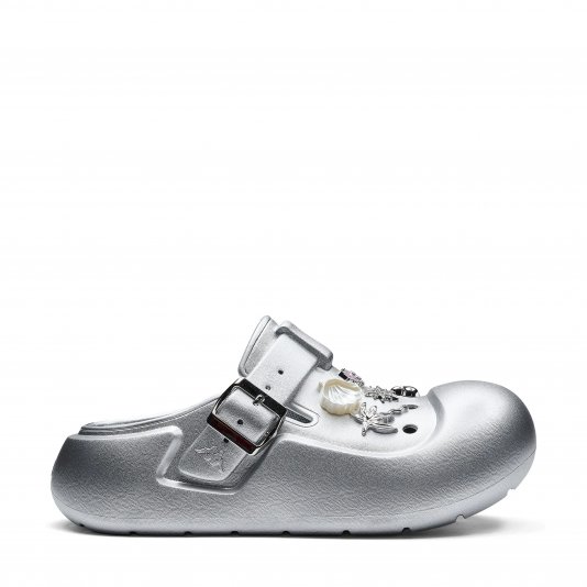 Clogs Ocean Pearl Metallic Silver
