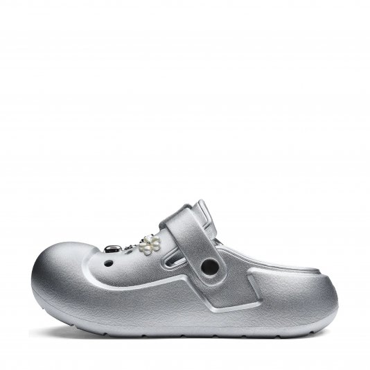 Clogs Ocean Pearl Metallic Silver