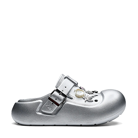 Clogs Ocean Pearl Metallic Silver