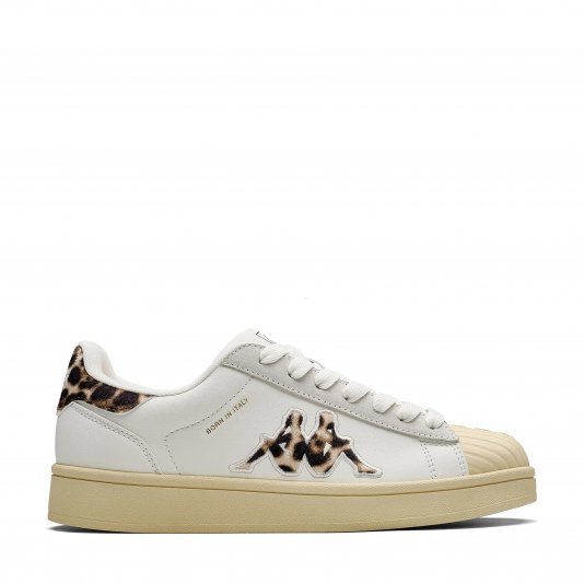Maresas White/Apricot/Leopard