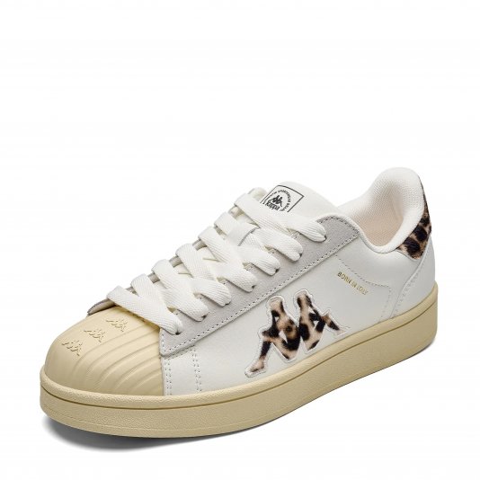 Maresas White/Apricot/Leopard