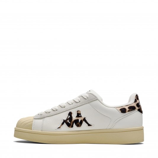 Maresas White/Apricot/Leopard