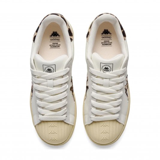 Maresas White/Apricot/Leopard