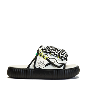 Nomad Mesh Panda Zigzag/Ink Black