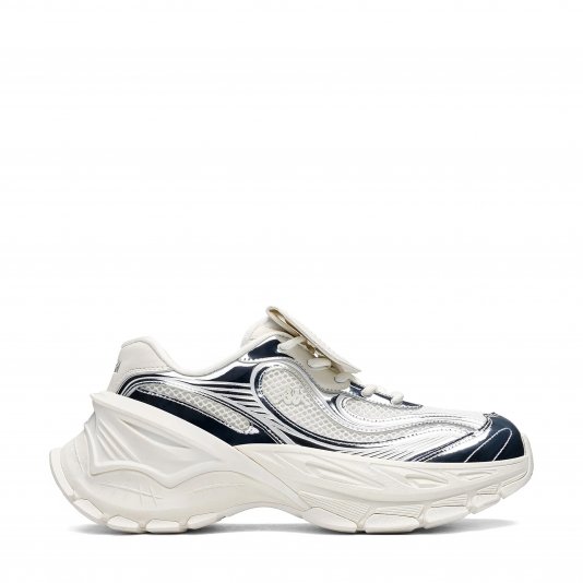 Rolling Volume White/Silver Metallic