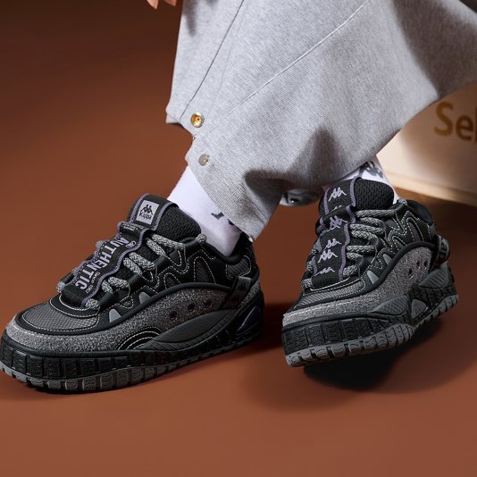 Serial Fatty Shark Gray/Plum Purple