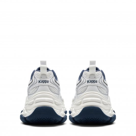 Wavy Surge White/Navy Blue/Silver