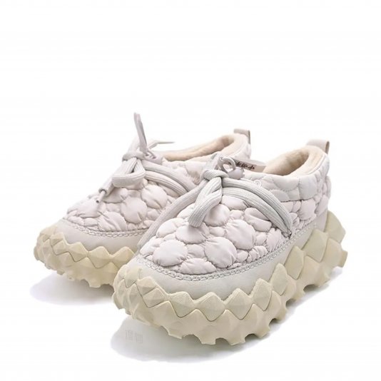 Puff Platform Gravel/White Ash