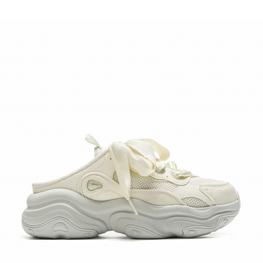 Mule Off White/Soft Water Green