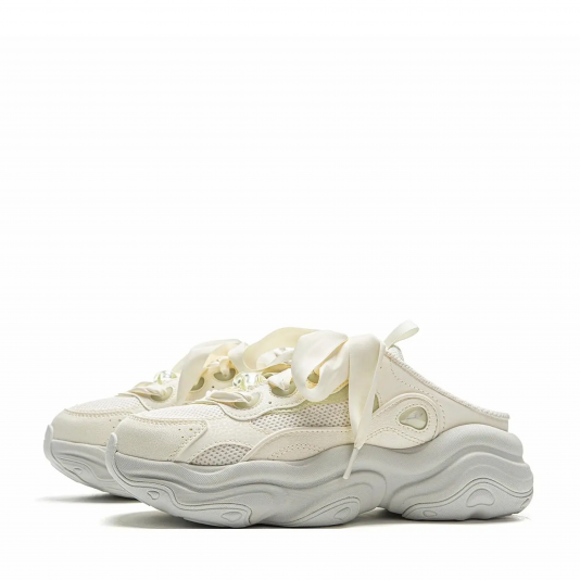 Mule Off White/Soft Water Green