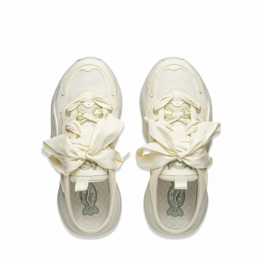Mule Off White/Soft Water Green
