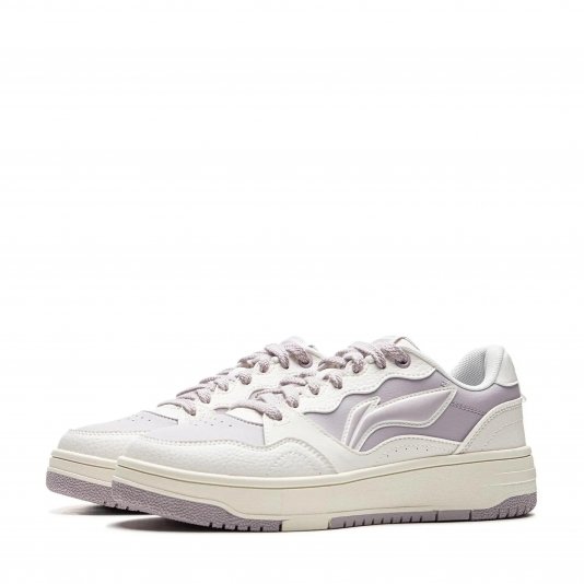 Soft Cloudy White/Smoky Purple Gray