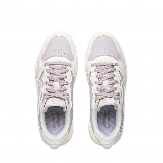 Soft Cloudy White/Smoky Purple Gray