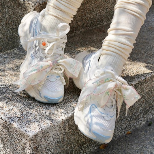 2YK Star Milky White/Aurora Blue/Silver