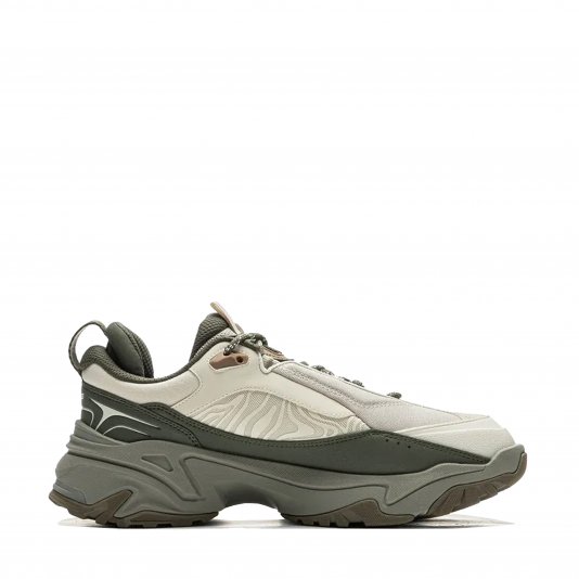 CF Qianxingce 3.0 Oatmeal Gray/Off White/Dark Moss Green