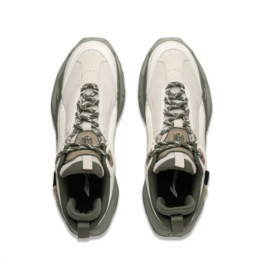 CF Qianxingce 3.0 Oatmeal Gray/Off White/Dark Moss Green
