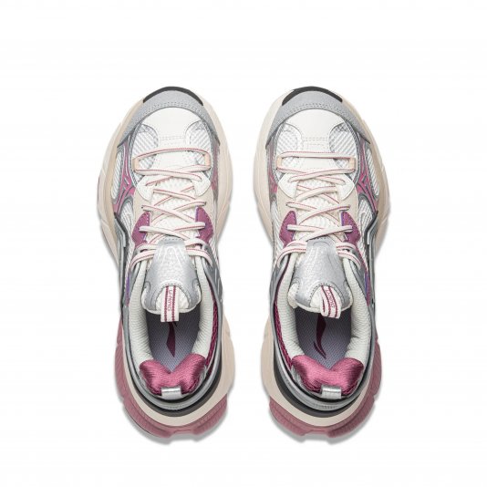 Y2K Creamy White/Silver/Plum Purple