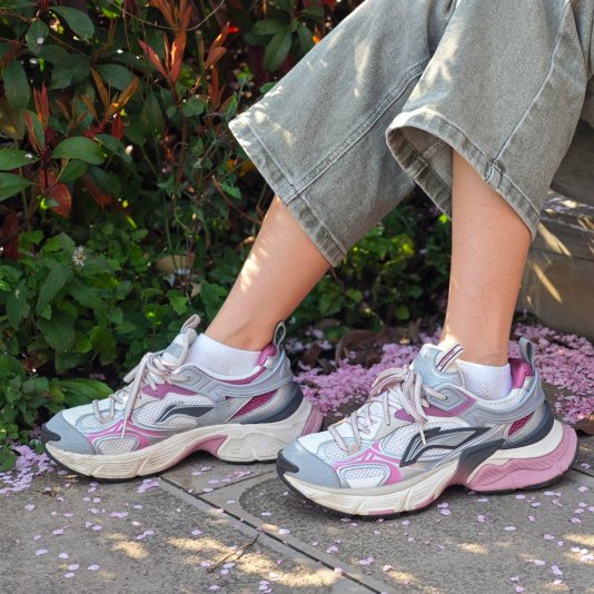 Y2K Creamy White/Silver/Plum Purple
