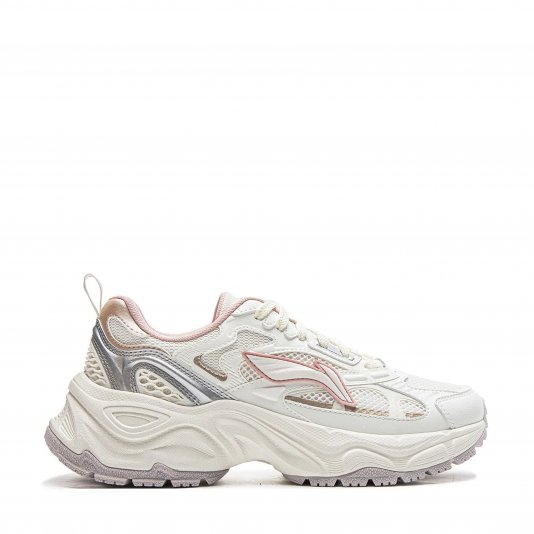 Y2K Star Tracks Milky White/Silver