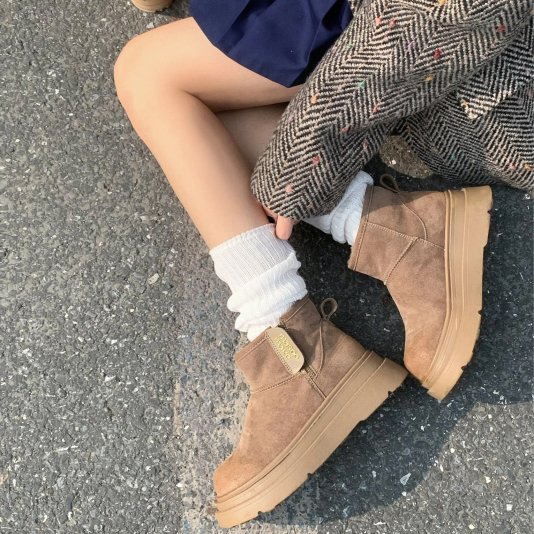 Cloud Zip Coffee Brown